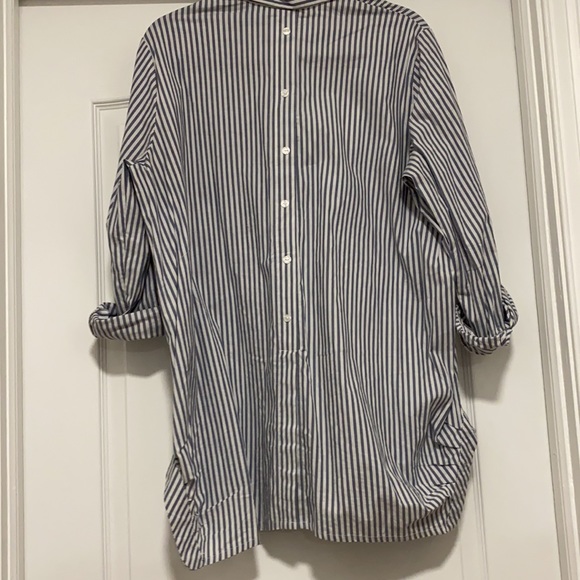 Kenar striped button-down blouse (WORN ONCE) - Picture 5 of 7